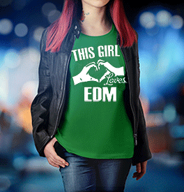 This Girl Loves EDM Tee
